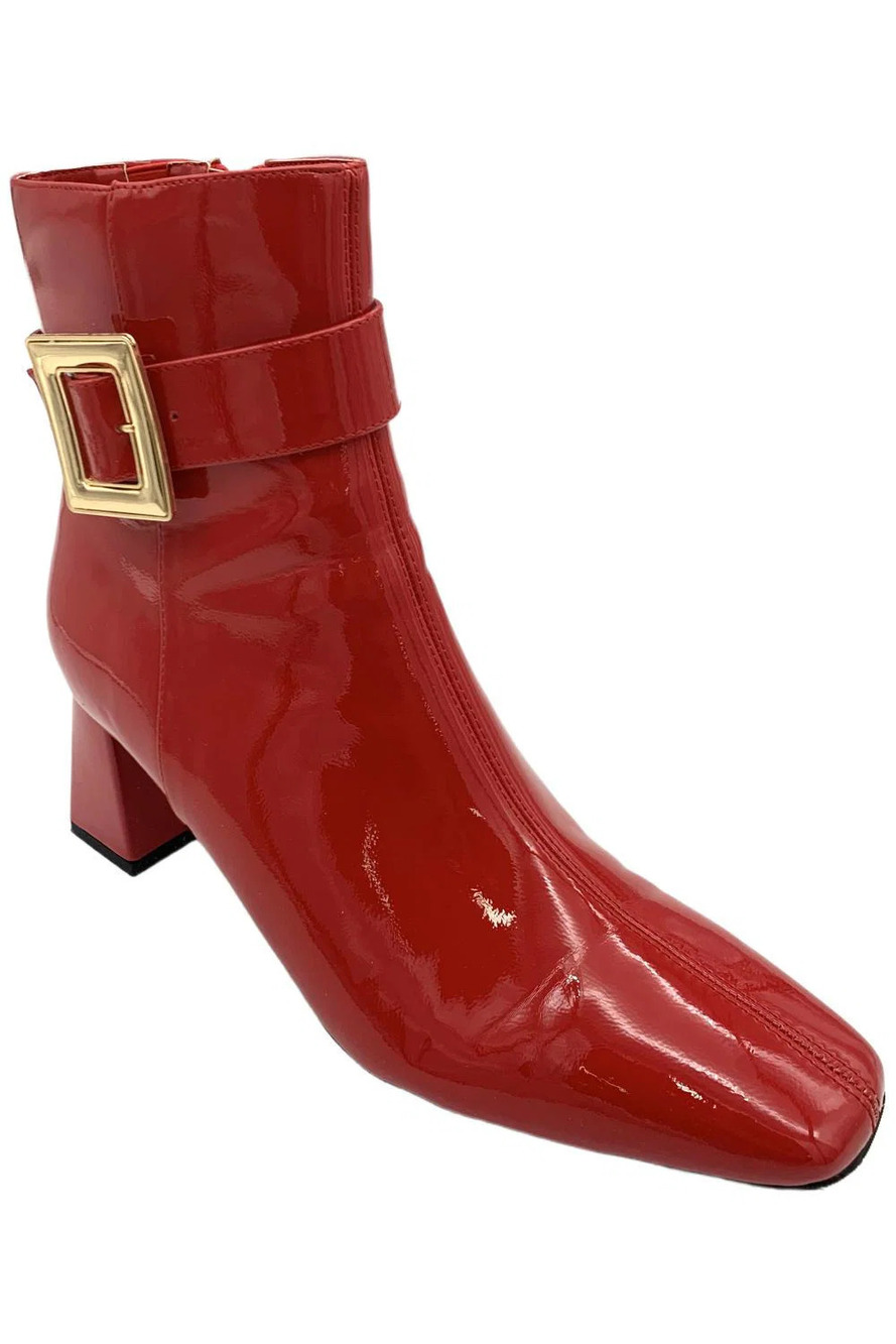 Masseys Women's Sydney Boots Red - Medium